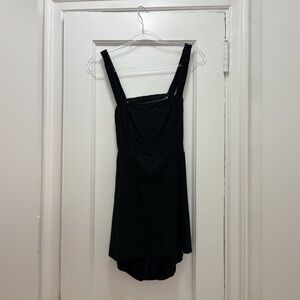 Abercrombie & Fitch Open Back Black Mini Dress